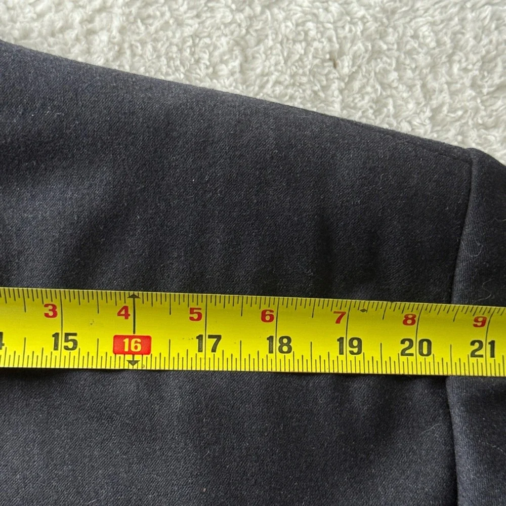 Jos A Bank Mens Blazer 48L Black Wool Cashmere Business Sport‎ Coat *READ